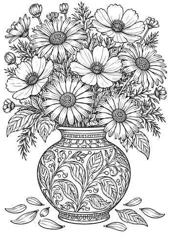 Page 7 of Jardin à colorier