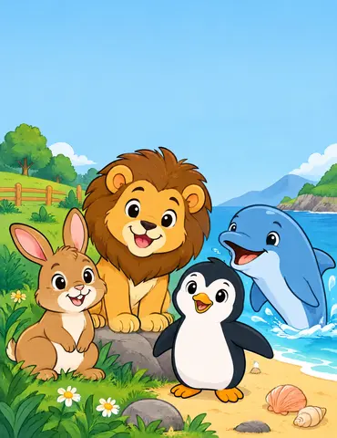 Cover of My First Animal Activity Book, kids' activity book by Mohamed Elmessaoudi