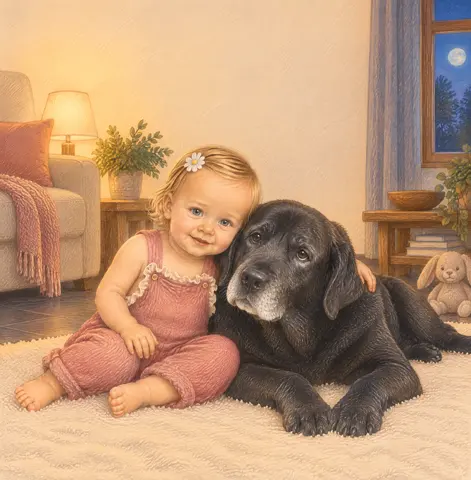 Cover of Goodnight, Madita and Cody, a baby & toddler book by Jennifer Anna Dudda