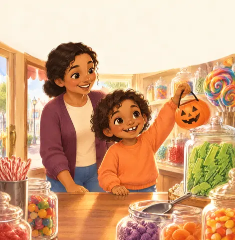 Cover of Favorite Candy, a picture book by Jesseco Limõn