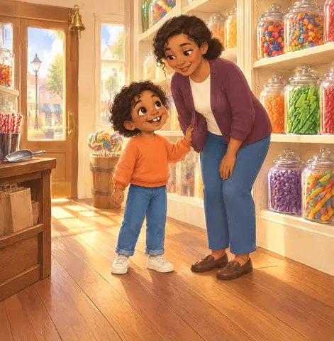 "I will, Mom!"