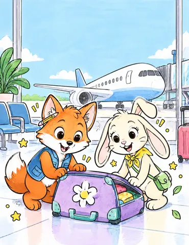 Cover of Airport Secret Mission, kids' activity book by Dean Jackson