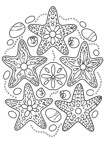 Page 11 of Ocean Currents Mandalas