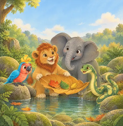 Cover of The Four Travellers, a picture book by Levent Gönül