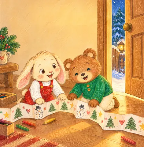 Cover of Noël sous la porte, picture book by Esteban Potot