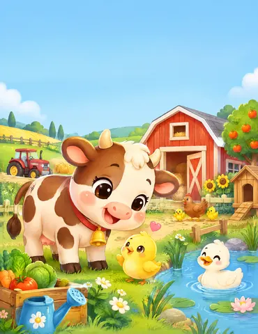 Cover of Mon Premier Grand Livre des Animaux de la Ferme, kids' activity book by Kimy MNK