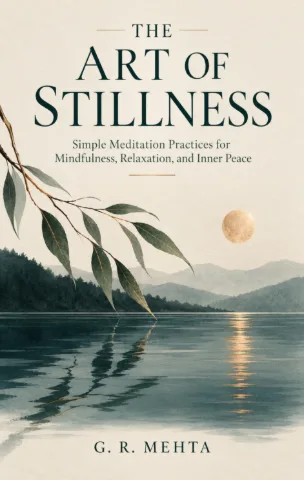 Cover of A Little Room for Stillness, a self-help book by G R Mehta