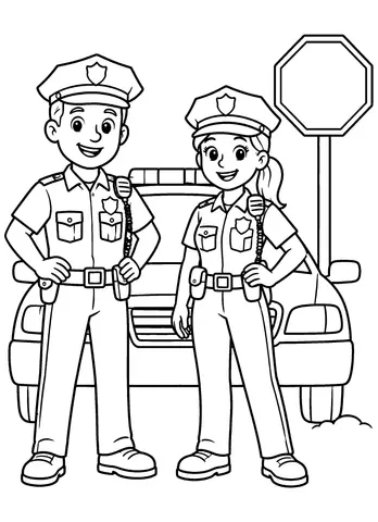 Page 9 of When I Grow Up: Careers to Color