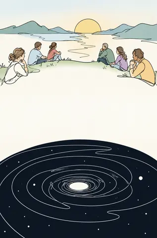 Cover of The Void Within: A Journey Through Consciousness, a memoir & family history by Decterino Adam