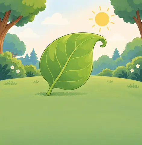 Hello, green leaf!