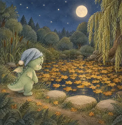 Then a familiar voice whispers, “Lovely night for little steps.” Pip knows that voice.