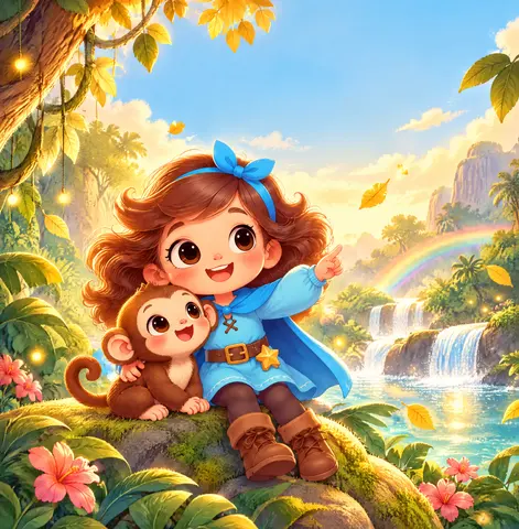 Cover of Stella and the Magical Jungle Journey, picture book by Charlotte Webb