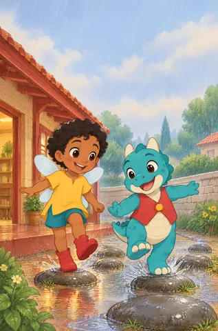 Cover of Tavi, an early reader by Angela DeBorst