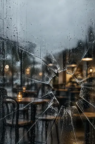 Cover of Behind the Glass: The Cost of Social Anxiety, non-fiction guide by N.V. Bates