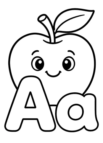 Page 5 of Color the Alphabet