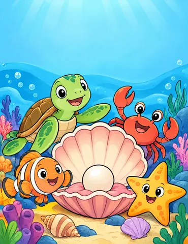 Cover of Ocean Circles to Color, a kids' coloring book by Twins webs
