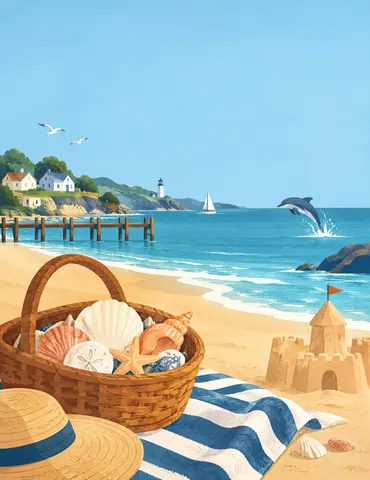 Cover of Nostalgic Seaside Word Searches, word search book by Ramadan El sayed