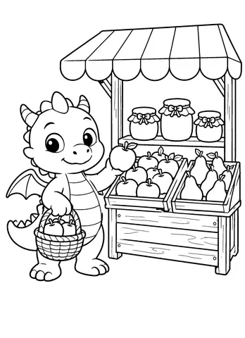 Page 9 of The Little Dragon's Days Out