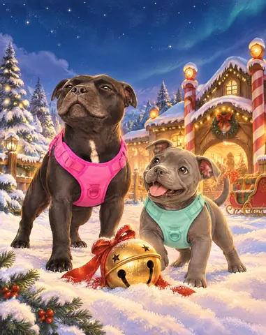 Cover of Molly and Stanley’s Christmas Eve Adventure, illustrated storybook by Daddy Lee