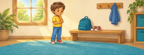 Tomorrow is my first day of kindergarten! My backpack is ready. My shoes are ready. But am I ready? I think I am! I wonder…