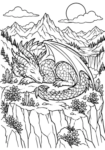 Page 9 of 100 Tattoos: Tattoo Coloring Book for Adults with Incredible Designs of Animals, Dragons, Flowers, Fantasy, Skulls, and More!