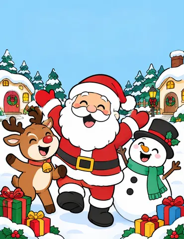 Cover of Easy Christmas Pictures, Fun Counting Games and Simple Matching Activities for Toddlers Ages 2–4, kids' coloring book by Gedy