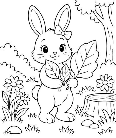 Bunny's Big Leaf