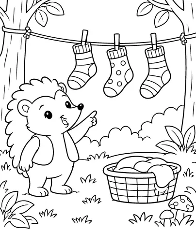 Hedgehog's Sock Line