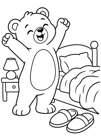 Page 7 of Cute Animal Coloring Book