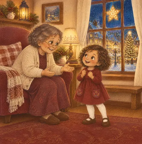 — Les cadeaux ? avait répondu Ambre. Sa grand-mère avait souri.