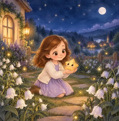 Eines Abends entdeckte Mila etwas Seltsames in ihrem Garten. Zwischen den Blumen lag ein winziger Stern. Doch anders als…