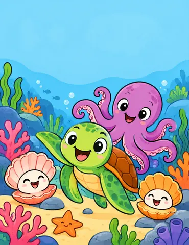 Cover of Mandala del Mare, kids' coloring book by Andrea Braghini