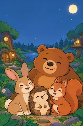 Cover of Mis amigos del bosque, a kids' coloring book by Maria Jose Ramon Guardiola