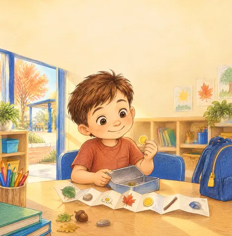 Cover of Gabe’s First-Grade Collection, a picture book by Tjaša Trstenjak