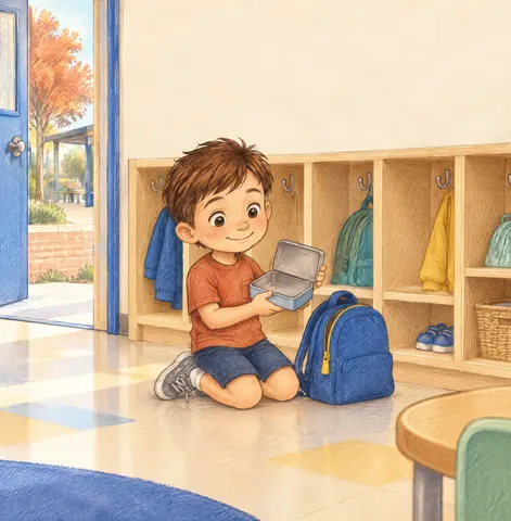 Gabe’s little box was empty.