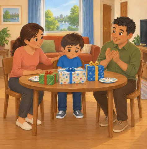 One month passed. Roberto was still feeling gloomy. His birthday would be in a few days. His parents thought that would…