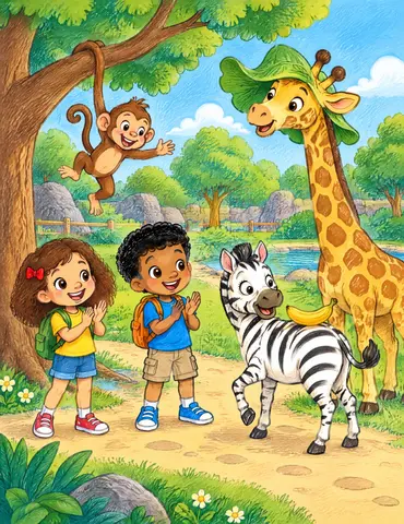 Page 8 of Eliana & Samuel’s Amazing Zoo Adventure