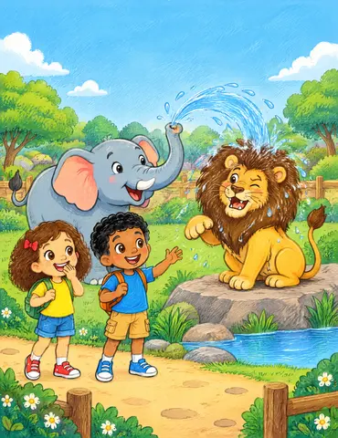 Eliana and Samuel were excited to visit the zoo on a sunny Saturday morning. They packed some snacks, put on their…