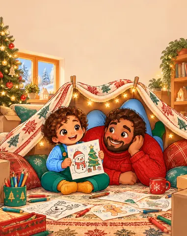 Cover of Livre de coloriage special nöel, picture book by Tassnim Bajddi