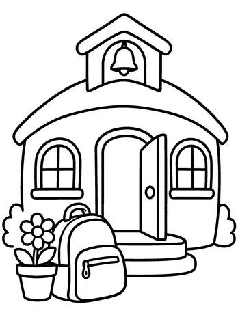 Page 9 of The Playful Little Worlds Coloring Book