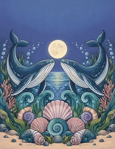 Cover of Tides in Circles, adult coloring book by Farah Aghdam