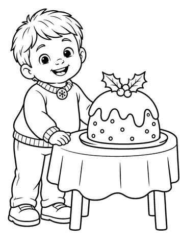 Wobbly Pudding Color Max and his wobble wobble pudding.