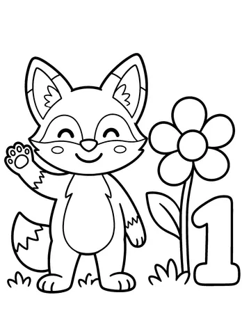 Page 5 of Tiny Hands Learn to Colour: The Farm Counting Book