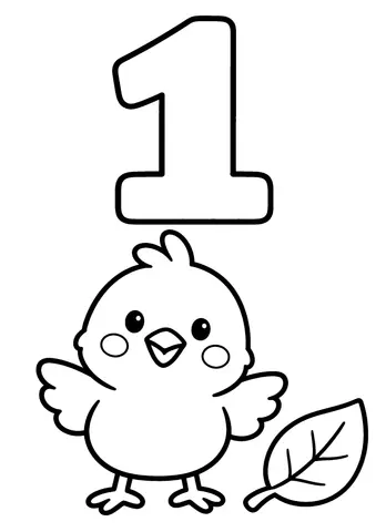 Page 6 of Tiny Hands Learn to Colour: The Farm Counting Book