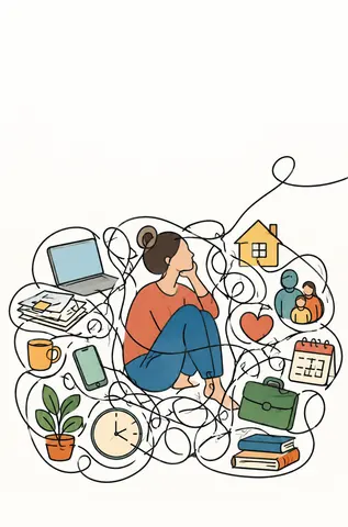Cover of A Agitação da Vida Moderna, a non-fiction guide by ROGERIO Lopes