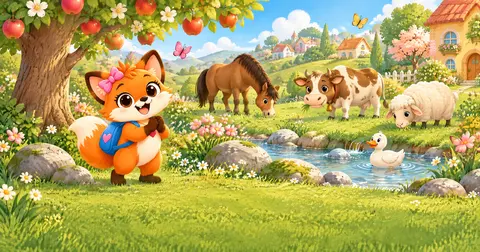 Chi mangia erba? Il cavallo, la mucca e la pecora hanno zoccoli. Tutti e tre mangiano erba. Drita fa piccoli colpetti con…