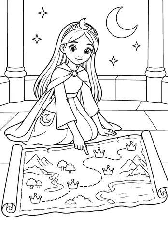 Page 9 of The Enchanted Crowns and Shadow Spells