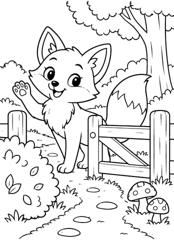 Page 7 of Cozy Critters of the Woodland
