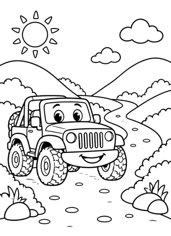 Page 9 of Jasper the Jeep’s Great Trail Adventure