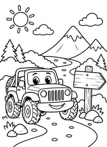Page 7 of Jasper the Jeep’s Great Trail Adventure